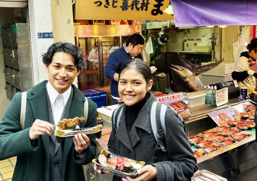 Tsukiji Fish Market: Street Food & Culture Walking Tour - The guides make the difference