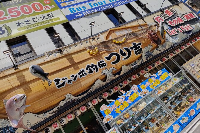 Ultimate Osaka Walking Tour: Castle, Dotonbori & Hidden Gems - Shinsekai and the retro finish