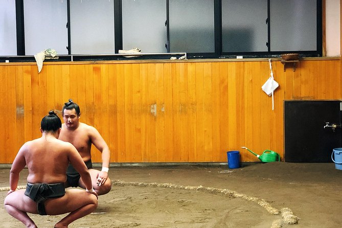 Watch Sumo Morning Practice at Stable in Tokyo - How the Practice Builds in Intensity