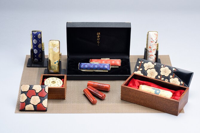 Your Own HANKO Name Seal Activity in Kamakura. - Step one: learning how Japanese seals work