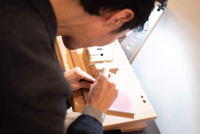 Your Own HANKO Name Seal Activity in Kamakura. - How the seal is actually made